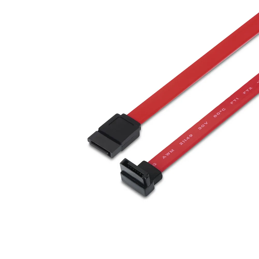 SATA Kabel AISENS A130-0155 6 Gbps 0,5m Rot Schwarz SATA III Macho/Macho