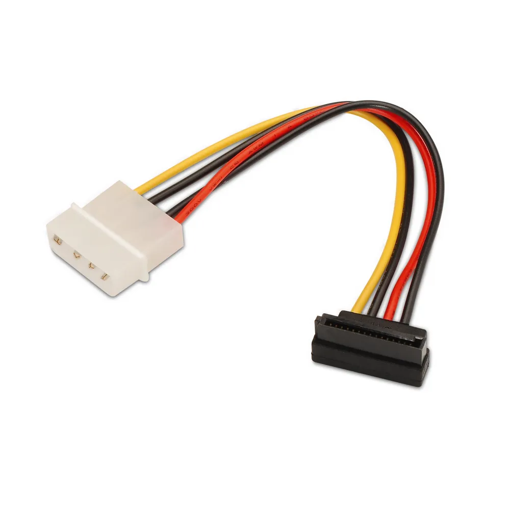 Stromkabel SATA AISENS A131-0160 Molex 4-Pin Stecker auf SATA Winkelstecker 16cm Stromkabel SATA AISENS A131-0160 Molex 4-Pin Stecker auf SATA Winkelstecker 16cm