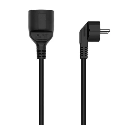 Verlängerungskabel Aisens Schuko CEE7 10m Schwarz