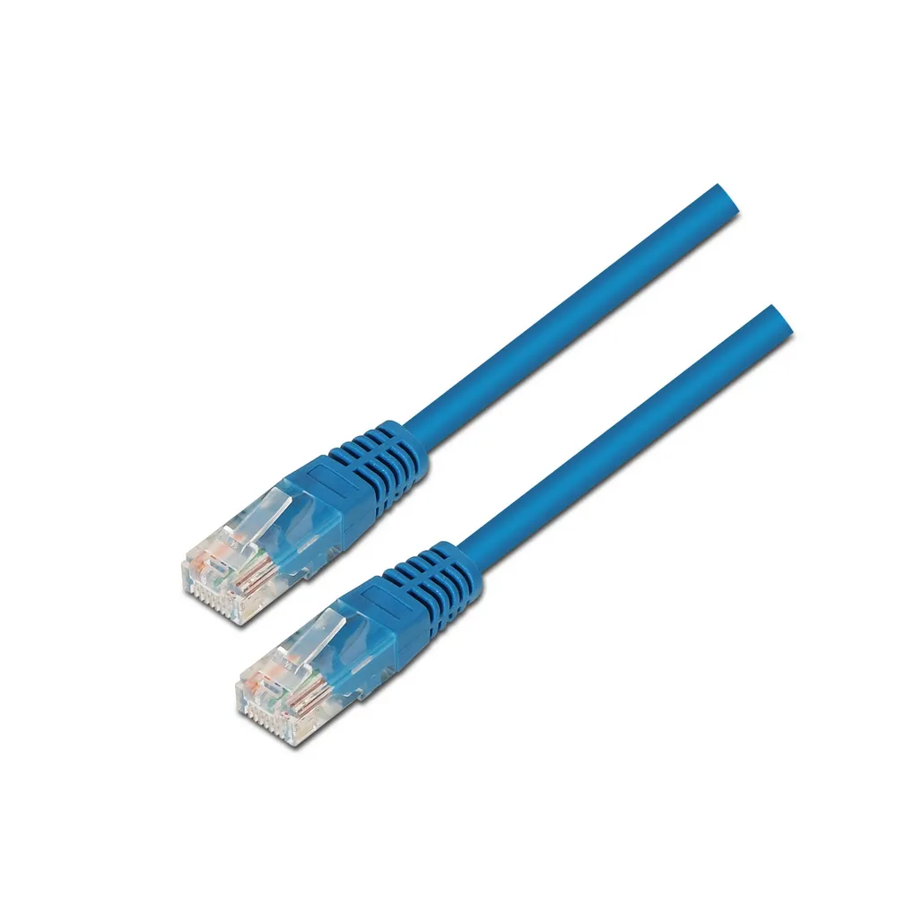 Aisens RJ45 UTP AWG24 Cat.6 Netzwerkkabel 1m Blau