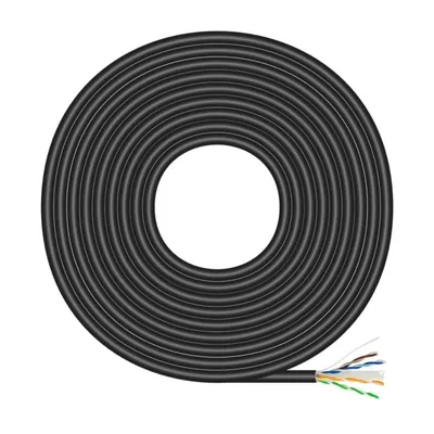 AISENS A135-0675 Netzwerkkabel Schwarz 100 m Cat6 U/UTP (UTP)