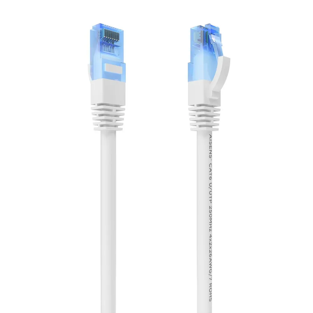Netzwerkkabel AISENS A135-0818 Cat.6 UTP AWG26 CCA 75 cm Weiß Netzwerkkabel AISENS A135-0818 Cat.6 UTP AWG26 CCA 75 cm Weiß