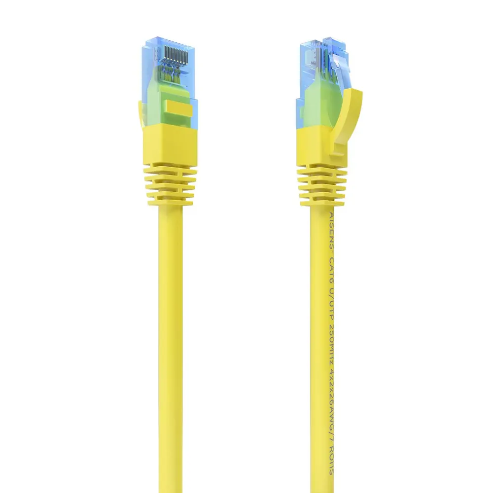 Netzwerkkabel AISENS A135-0835 Cat.6 UTP AWG26 CCA 2m Gelb Netzwerkkabel AISENS A135-0835 Cat.6 UTP AWG26 CCA 2m Gelb