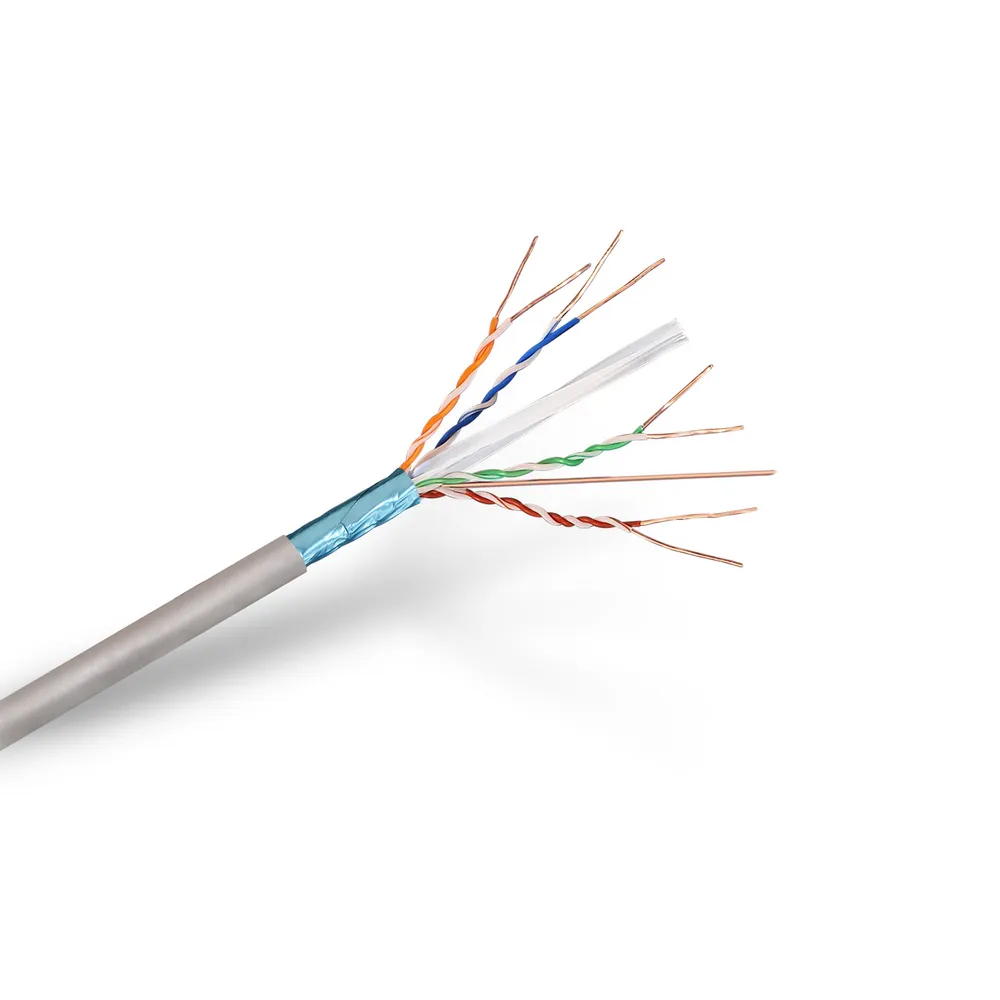 Aisens Coil Netzwerkkabel RJ45 Cat.6 FTP starr 100 m Grau