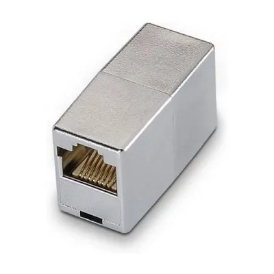 AISENS A138-0295 Cat.5e STP Buchse/Buchse, geschirmter RJ45-Adapter aus Edelstahl