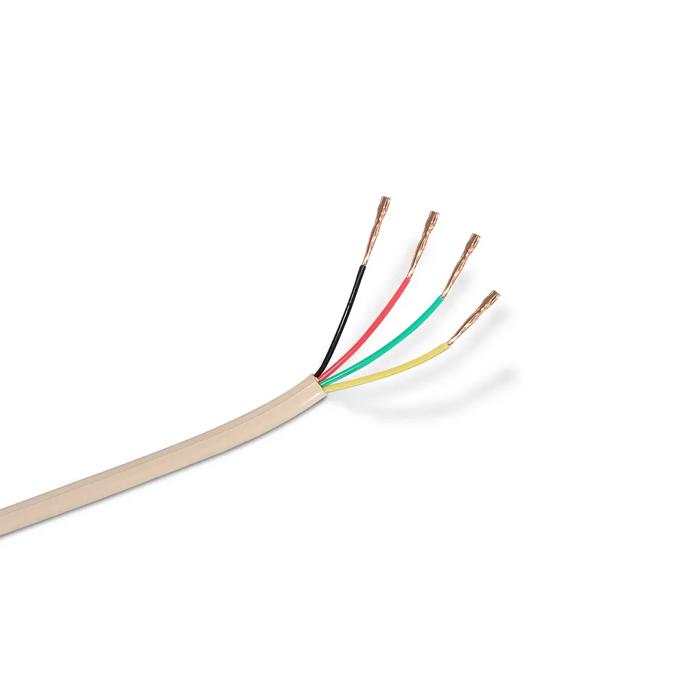 Aisens A143-0321 Flaches Telefonkabel 4C 100m Grau 150mm