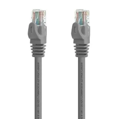 AISENS A145-0329 RJ45 Cat6A Netzwerkkabel 5m Grau 100% Kupfer LSZH AWG24