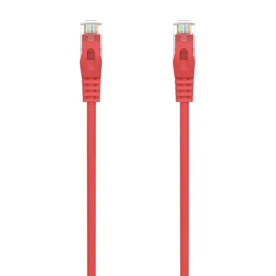 Aisens A145-0558 RJ45 UTP Cat 6A Netzwerkkabel, 50 cm, rot