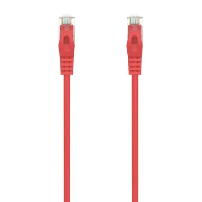 Aisens A145-0559 RJ45 UTP Cat 6A Netzwerkkabel, 1 m, rot