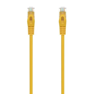 Netzwerkkabel Aisens A145-0564 RJ45 UTP Cat 6A 30cm Gelb
