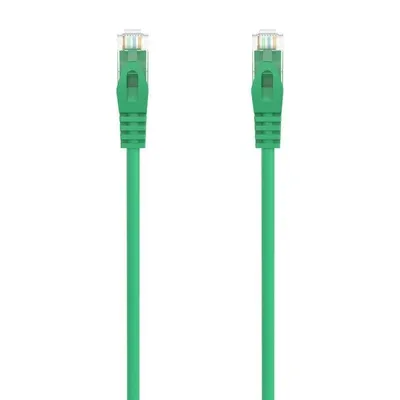 Netzwerkkabel Aisens A145-0577 RJ45 Cat6a 0,25m OFC UTP Grün LSZH
