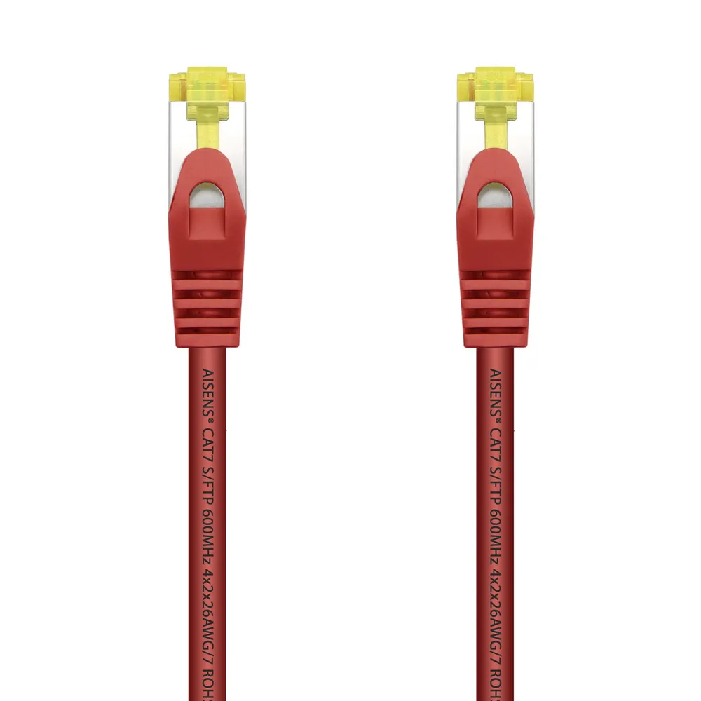 Aisens Netzwerkkabel S/FTP RJ45 Cat.7 2m Rot