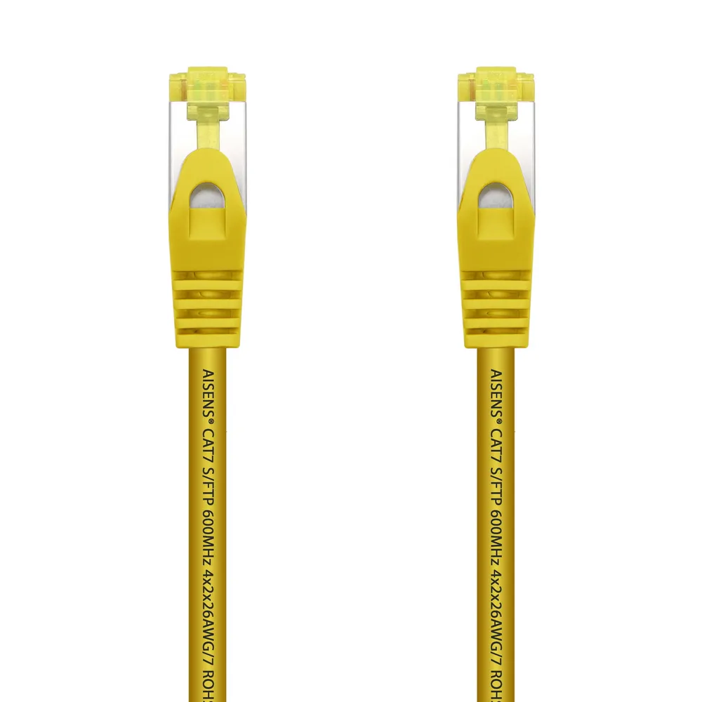 Aisens Netzwerkkabel S/FTP RJ45 Cat.7 1m Gelb
