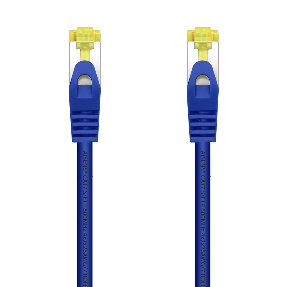 Aisens Netzwerkkabel S/FTP RJ45 Cat.7 50cm Blau