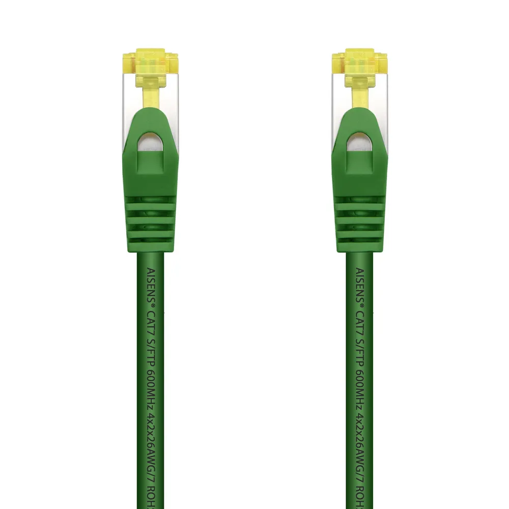 Aisens Netzwerkkabel S/FTP RJ45 Cat.7 1m Grün