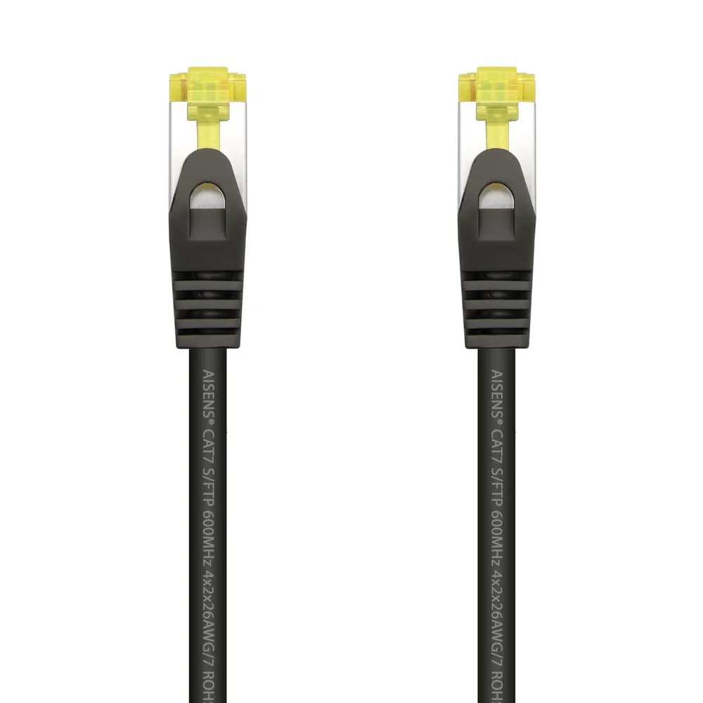 Aisens Netzwerkkabel S/FTP RJ45 Cat.7 50 cm Schwarz