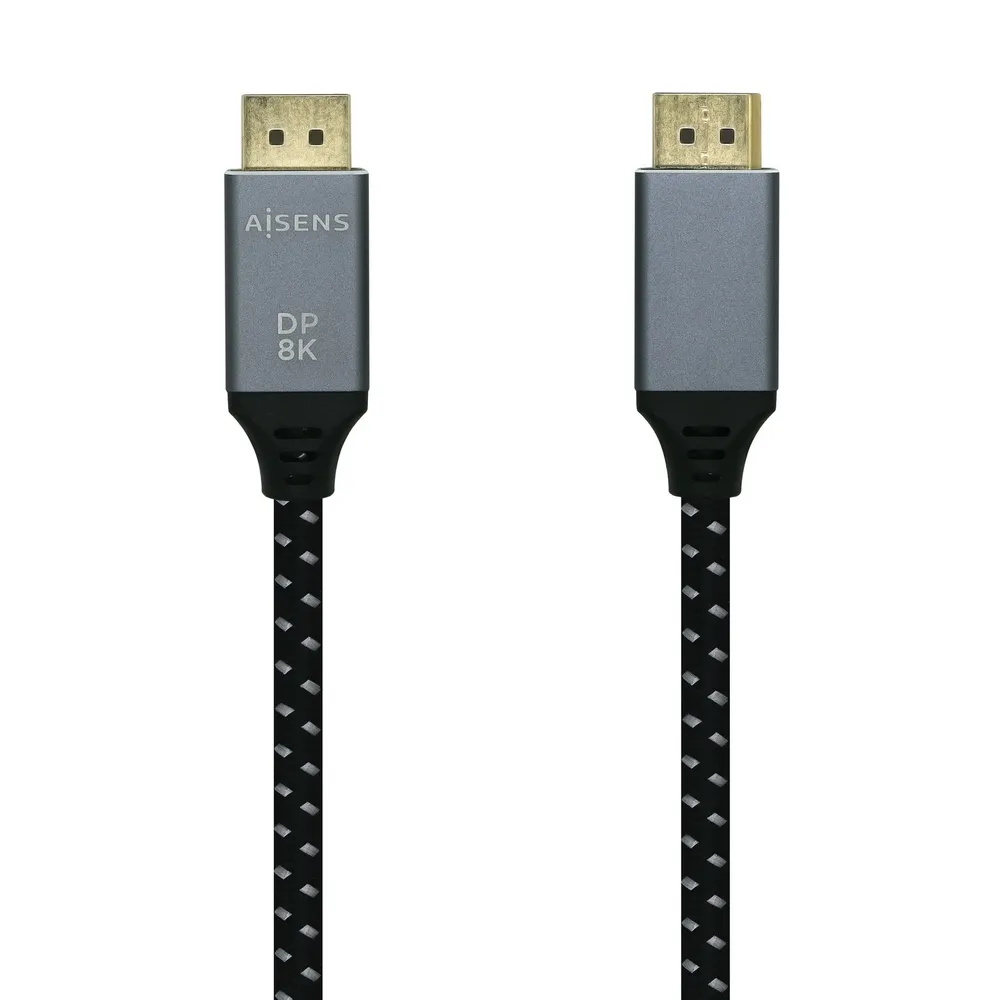 AISENS A149-0438 DisplayPort-Kabel 3 m Schwarz, Grau