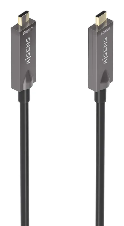 USB-C Kabel AISENS A157-0882 10m 10Gbps 3A 60W 4K@60Hz USB-C/M auf USB-C/M USB-C Kabel AISENS A157-0882 10m 10Gbps 3A 60W 4K@60Hz USB-C/M auf USB-C/M
