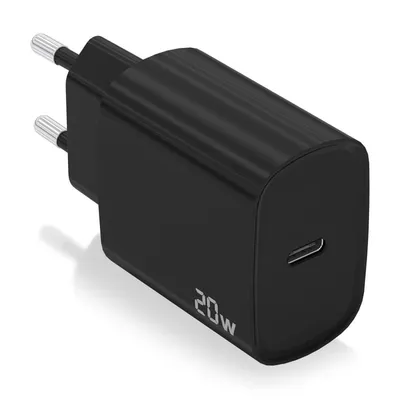 Aisens A110-0753 20W USB-C PD3.0 Ladegerät 1 Port 1xUSB-C Schwarz