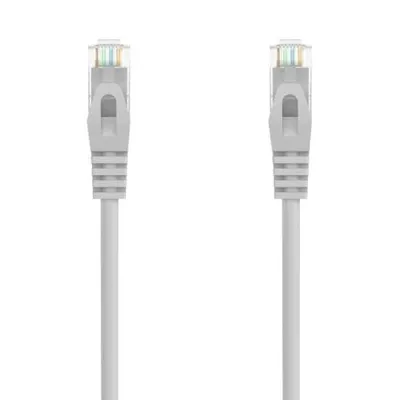 AISENS A145-0553 RJ45 Cat.6A Netzwerkkabel 30cm AWG24 LSZH Grau 100% Kupfer