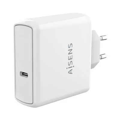 Aisens ASCH-1PD60-BK USB-C-Wandladegerät 60 W, Weiß