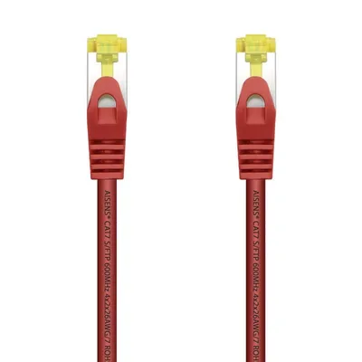 Aisens Netzwerkkabel S/FTP RJ45 Cat.7 50cm Rot