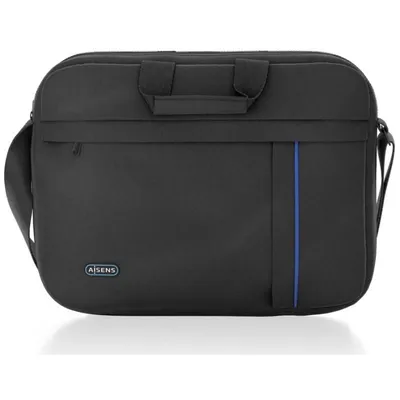 Aisens ASBG-BC020-BK Laptop-Aktentasche für Laptops bis 15,6 Zoll, Schwarz