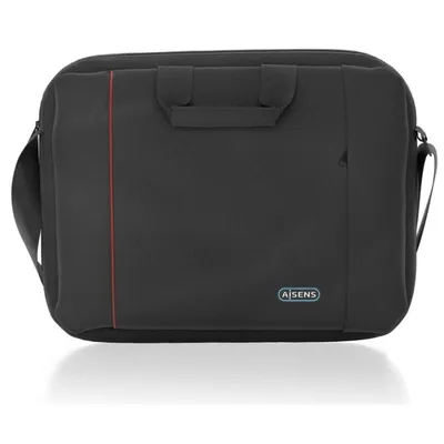 Aisens ASBG-BC023-BK Laptop-Aktentasche für Laptops bis 15,6 Zoll, Schwarz
