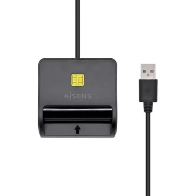 Aisens Smart Card Reader/DNIe USB 2.0 Schwarz