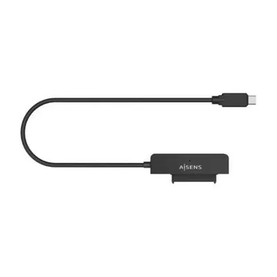 Adapter 2.5 USB-C 3.1 Gen1 AISENS ASE-25C04B ABS Kompakt Schwarz UASP LED