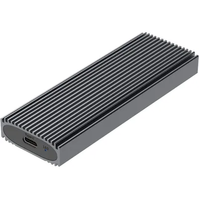 Aisens SSD-Gehäuse M.2 NVMe USB 3.2 Gen2 Grau