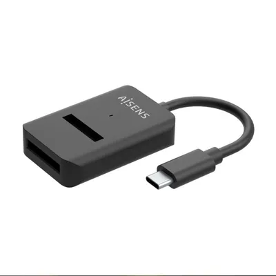 AISENS ASUC-M2D011-BK M.2 SATA/NVMe USB-C 10 Gbit/s Externes SSD-Gehäuse Schwarz