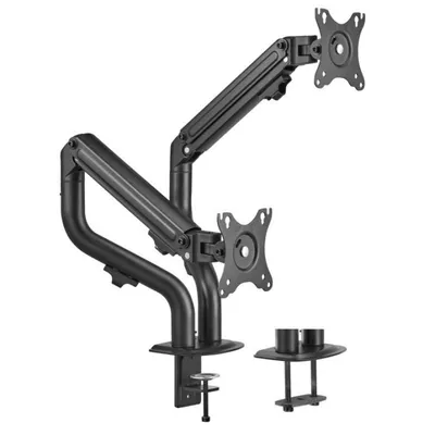 Aisens DT32TSR-141 Eco Gegengewichtshalterung, 2 Arme für Monitore/TV 17"-32" VESA 100x100 Max. 8 kg