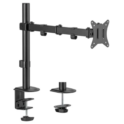 Aisens DT32TSR-147 Eco drehbare Tischhalterung für Monitor/TV 17–32 Zoll, VESA 100 x 100, max. 9 kg
