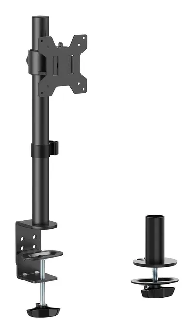 AISENS DT32TSR-275 Tischständer, schwenkbar, neigbar, bis 10 kg, 17-32 Zoll, schwarzer Stahl