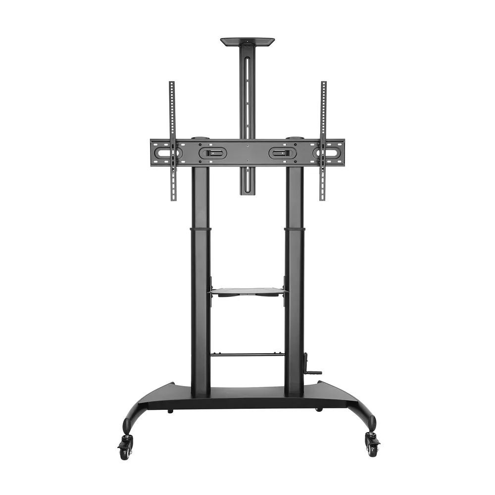 AISENS SSTE-100ML Eco-Radkurbel-Bodenständer, Höhe 100 kg, TV 60-100 Zoll