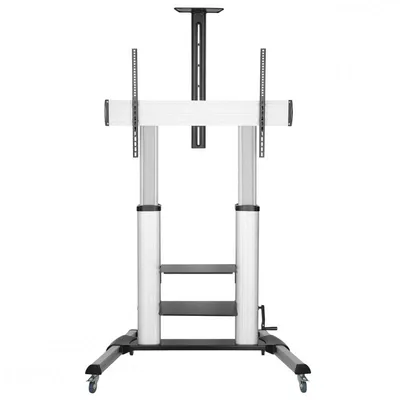 Aisens FT100TE-125 Neigbarer TV-Ständer mit Rädern und Kurbel für 60"-100" Fernseher, VESA 1000x600, max. 100 kg