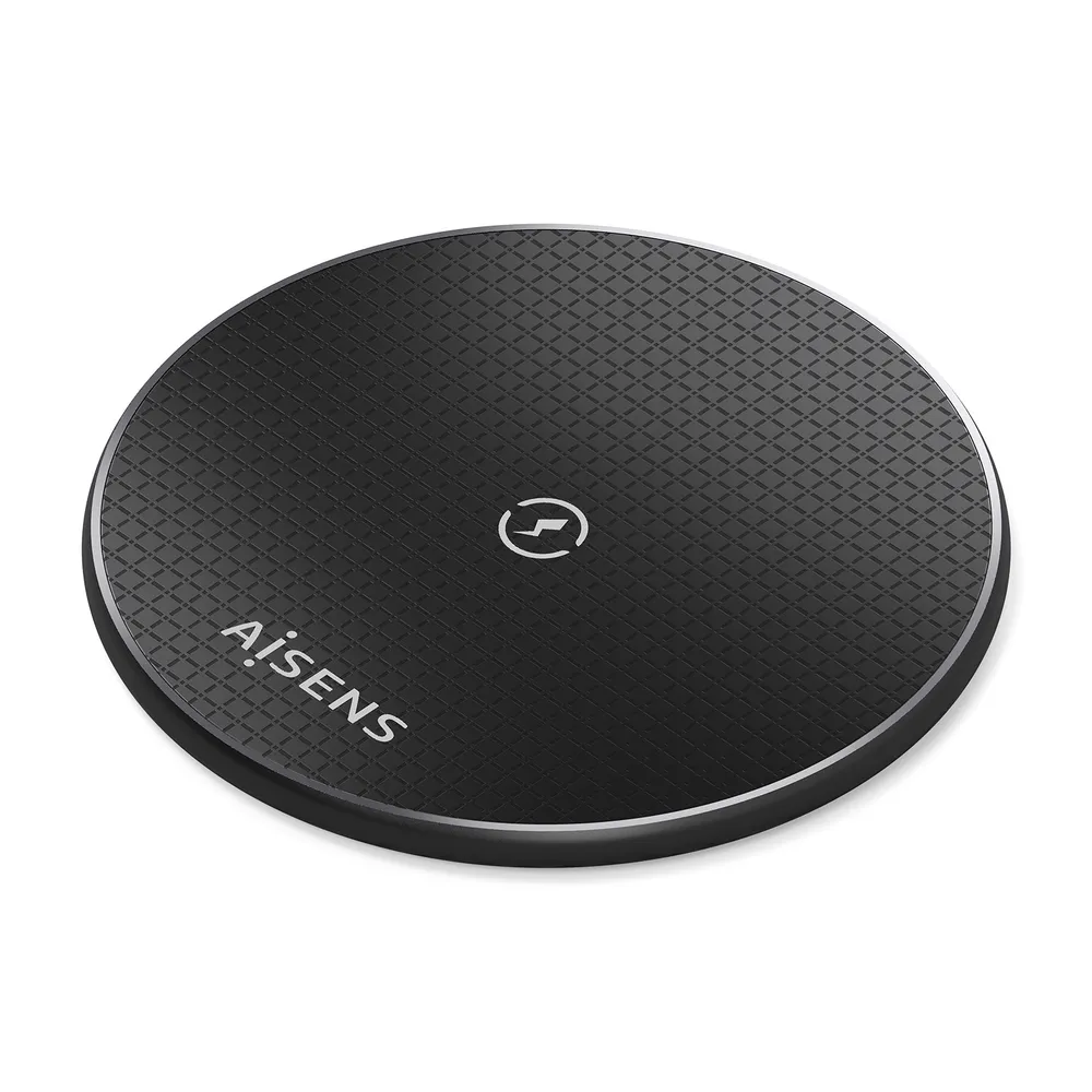 Kabelloses USB-C Ladegerät 15W Schwarz für Smartphone Qi-kompatibel