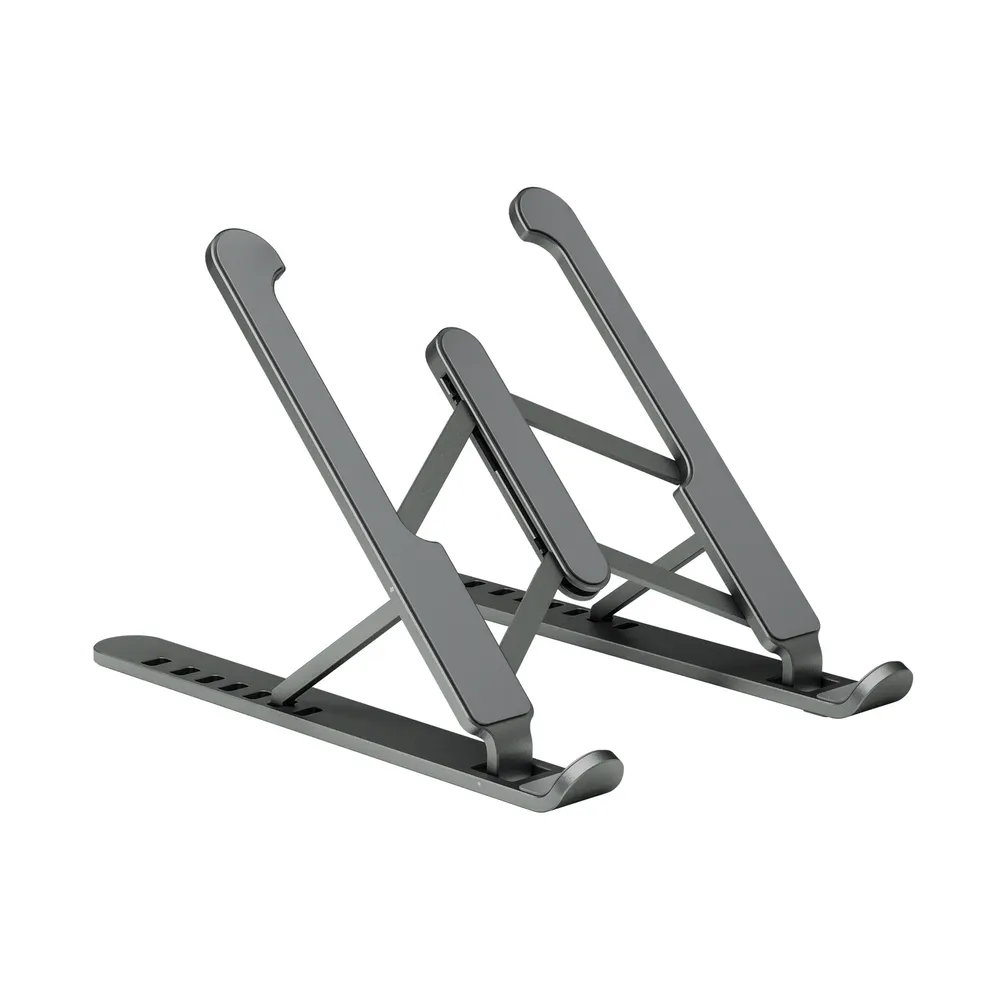Aisens LPS1M-101 Laptopständer bis 15 Zoll, Dunkelgrau