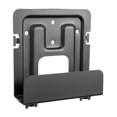 Aisens MPC02-155 Universal-Wandhalterung für Mini-PC/Router, Schwarz