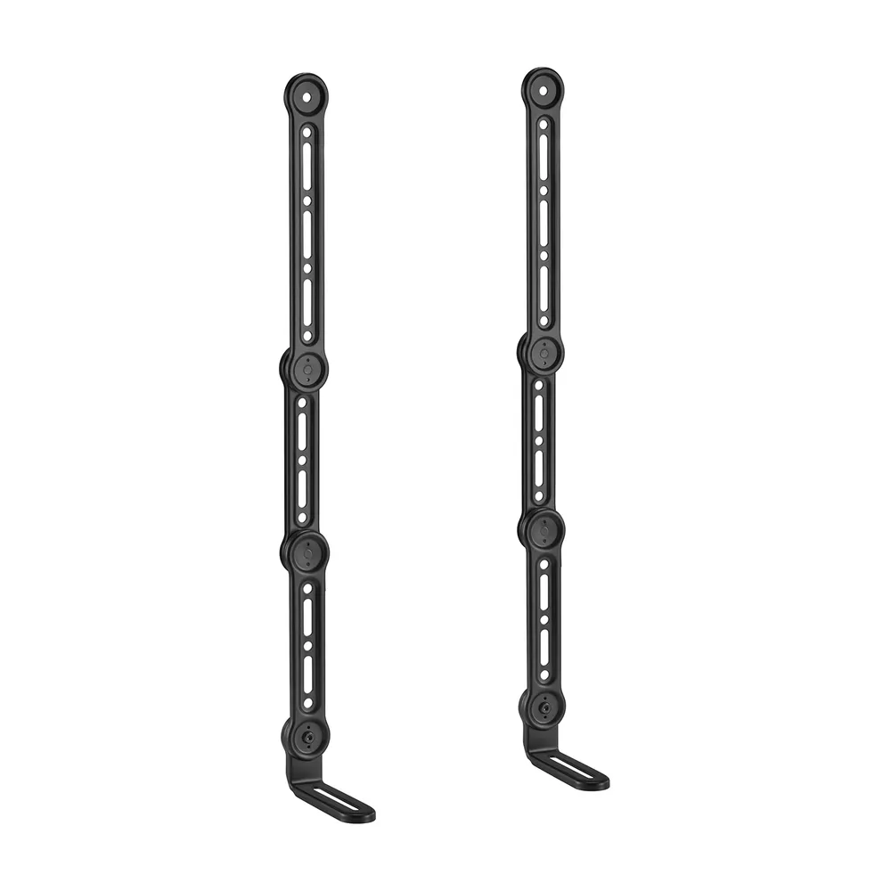 Soundbar-Wandhalterung Aisens SPK04U-377 Stahl Schwarz 15 kg 663 mm Universal