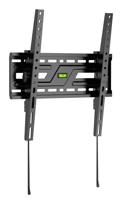 AISENS WT75T-311 TV-Wandhalterung für 32-75″ Fernseher, neigbar bis 75kg, VESA 400x400, Wasserwaage, schwarz