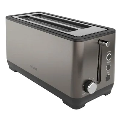 Toaster Aiwa KOFOTATSU 2 Scheiben Edelstahl 1600W Reheat Defrost