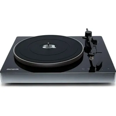 Aiwa APX-680BT Bluetooth-Plattenspieler schwarz