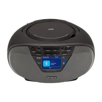 Boombox tragbar Aiwa Bluetooth USB Radio DAB+ FM CD