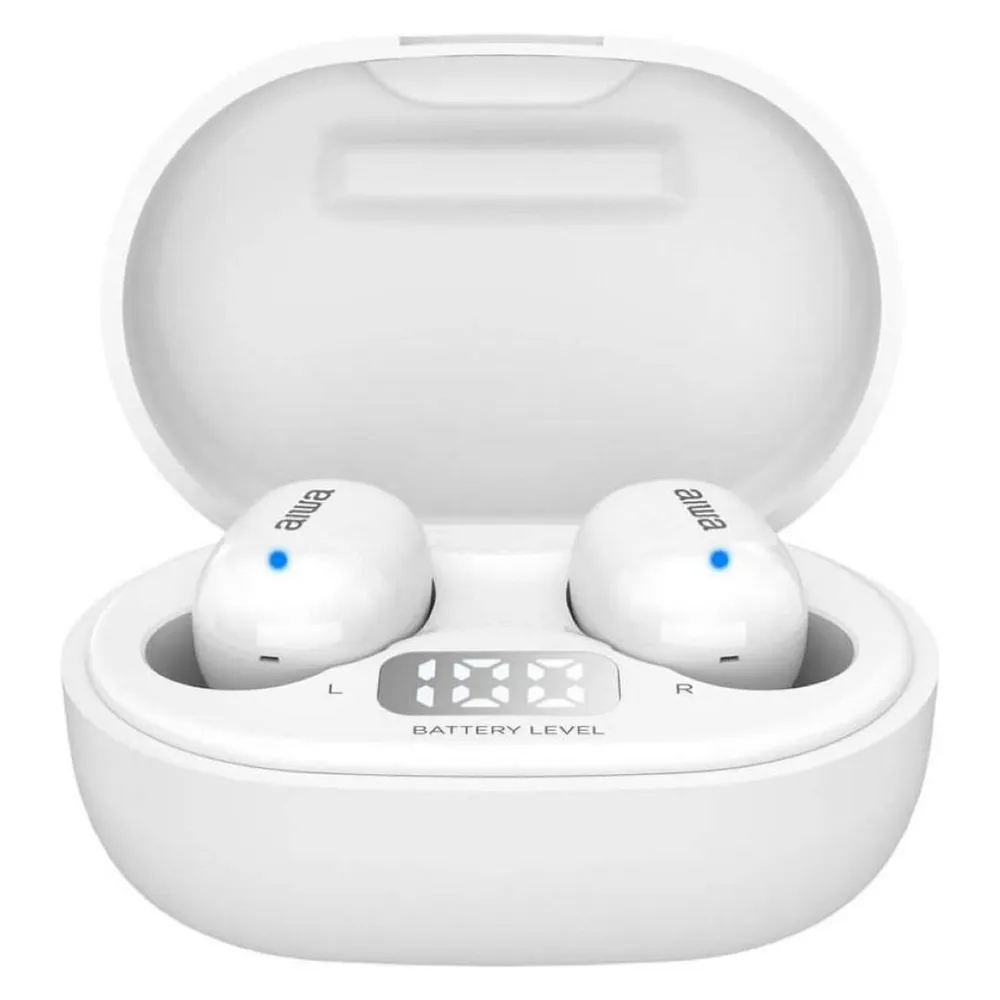 Aiwa EBTW-150 Weiße Bluetooth-Kopfhörer
