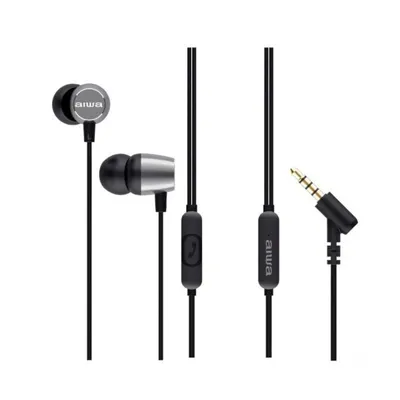Aiwa ESTM-30SL In-Ear-Kopfhörer (kabelgebunden) silber