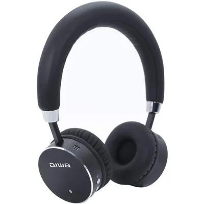 Aiwa HSTBTN-800BK Bluetooth-Kopfhörer schwarz