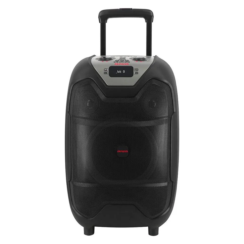Lautsprecher Aiwa KBTUS-500 Portable Bluetooth 50W RMS 400W PMPO mit Mikrofon und LED-Display