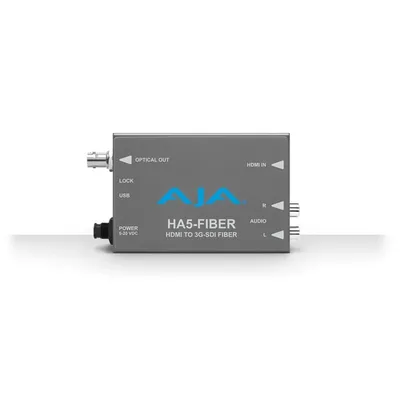 Aktiver Video-Konverter AJA HA5-Fiber HDMI 1920x1080